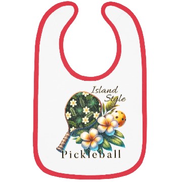 Discover Plumeria Flower Pickleball Bibs