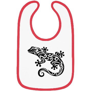 Discover Gecko In T Tattoo Ink Style Bibs