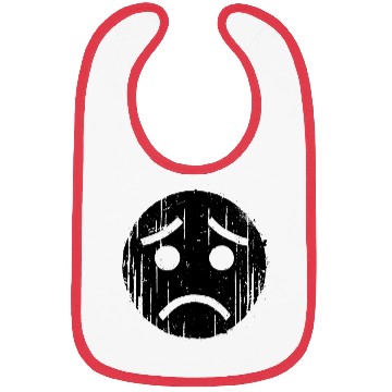 Discover Sad Emoticon Bibs