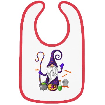 Discover Halloween Gnomes, Happy Halloween Bibs
