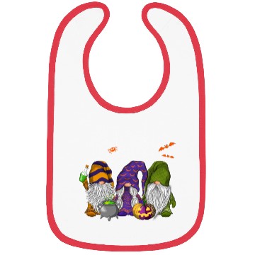 Discover Halloween Gnomes, Happy Halloween Bibs