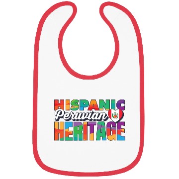 Discover Hispanic Peruvian Heritage Pride in Peru Bibs