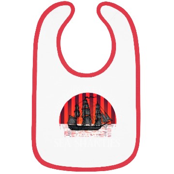 Discover Sailor Meme Pirate Ship Ocean Sailing Bibs