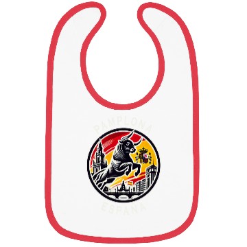Discover Pamplona Spain bull Bibs