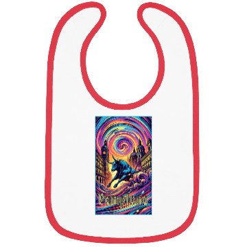 Discover Pamplona Spain art Bibs