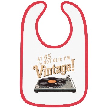 Discover 65th Birthday Gift Bibs
