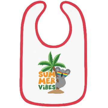 Discover Summer Vibes Koala Bibs