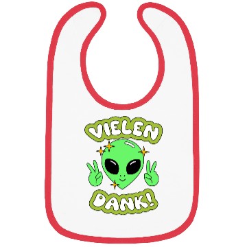 Discover Vielen Dank alien Bibs