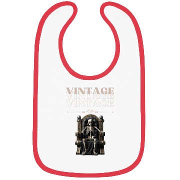 Discover Unique Skeleton Throne Bibs