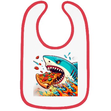 Discover The Pizza Predator Bibs