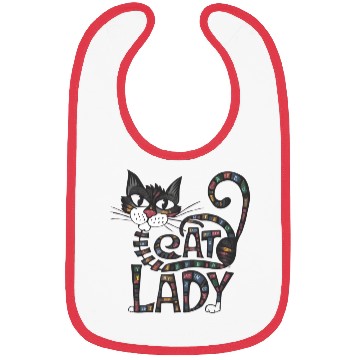 Discover CAT LADY Bibs