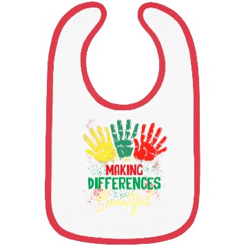 Discover Making Differences Beautiful Special education D T Bibs