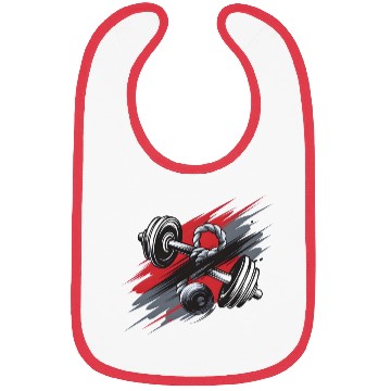 Discover Gym Design with Dumbbells Bibs