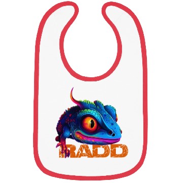 Discover Lizard Lover Colorful art, Unique Animal Art Lover Bibs