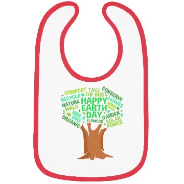 Discover Happy Earth Day Tree For Earth Science Lover Bibs