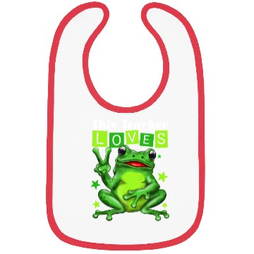 Discover Biology Teachers: This Teacher Loves Frog Bibs