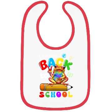 Discover Welcome Back To School Frog Lovers Bibs