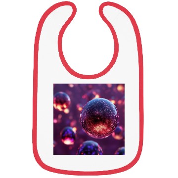 Discover Purple Orbs Bibs