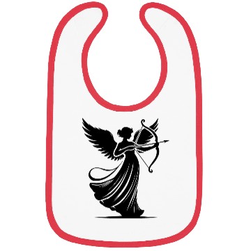 Discover classic angel shooting her love arrows Bibs