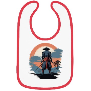 Discover Retro Samurai Bibs