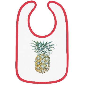 Discover Weirdcore Aesthetic Pineapple Eyes Human Eyeball S Bibs