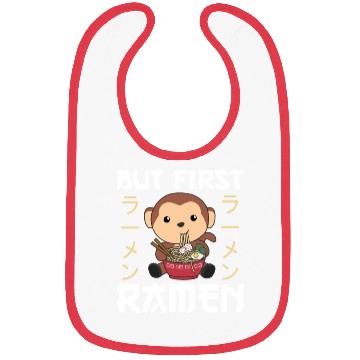 Discover Ramen Japanese Noodles Sweet Monkey Eats Ramen Bibs