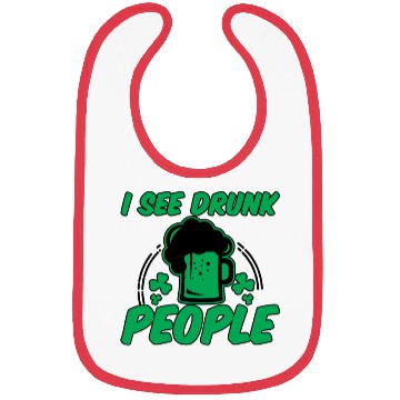 Discover I See Drunk People 2 Bibs