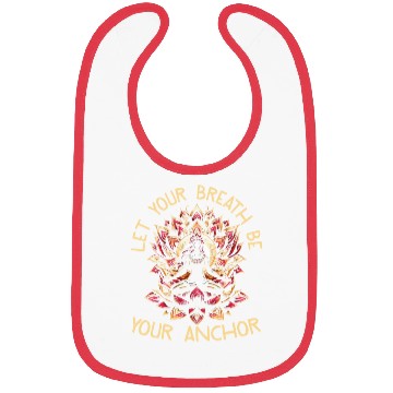 Discover Let Your Breath Be Your Anchor Bibs