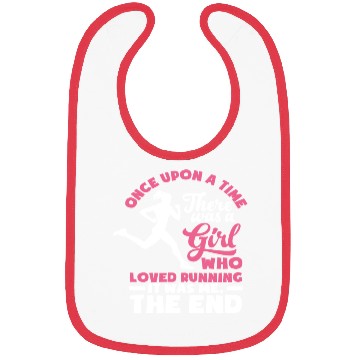 Discover Girl Who Loved Running Once Bibs
