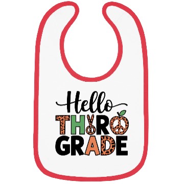 Discover Third Grade Back To School 3rd Grade Teacher Bibs