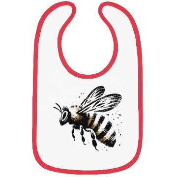 Discover Honey Bee Insect Art 5 Bibs