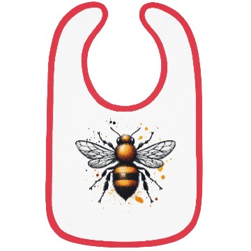 Discover Honey Bee Insect Art Bibs