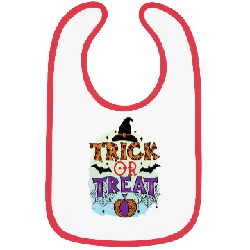 Discover Trick Or Treat Pumpkin Halloween Bibs