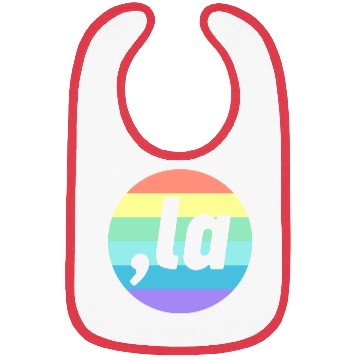 Discover Kamala Harris Comma La Rainbow Election 2024 Bibs