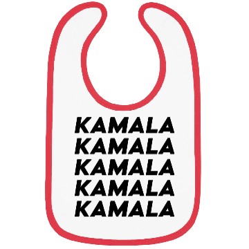 Discover Kamala Harris Election 2024 Typography Bibs