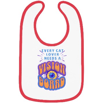 Discover Every Cat Lover Needs a Vision Board Bibs