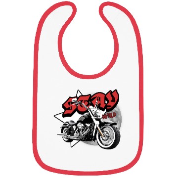 Discover 'Stay Wild' Motorcycle, Star, Moon GD Bibs