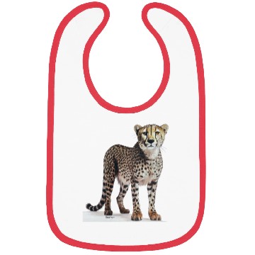 Discover Cheetah Bibs