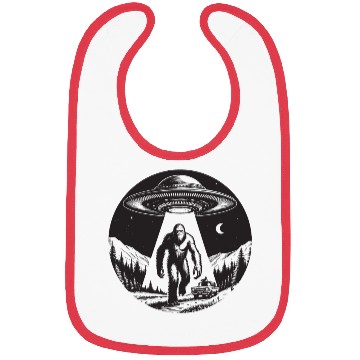 Discover Bigfoot UFO Abduction Bibs