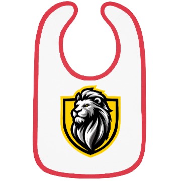 Discover Lion Shield Bibs