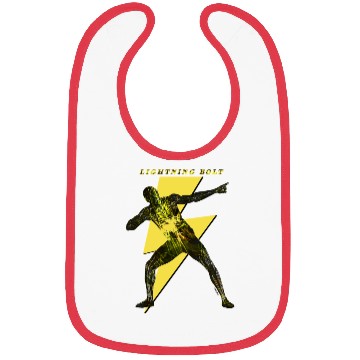 Discover Lightning Bolt ( Back ) Bibs