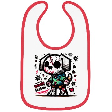 Discover Spooky season zombie dog Bibs
