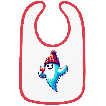 Discover Winter Ghost Cheers Bibs
