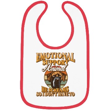 Discover Emotional Support Animal Great Dane Companion Bibs