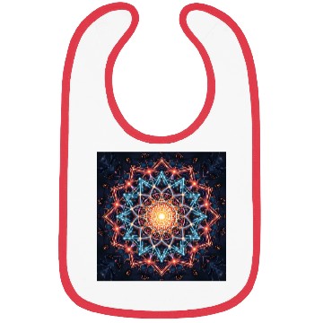 Discover Mandala Goes Down Electric Avenue Bibs