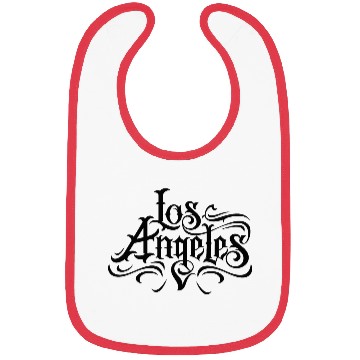Discover Los Angeles Chicano lettering Bibs