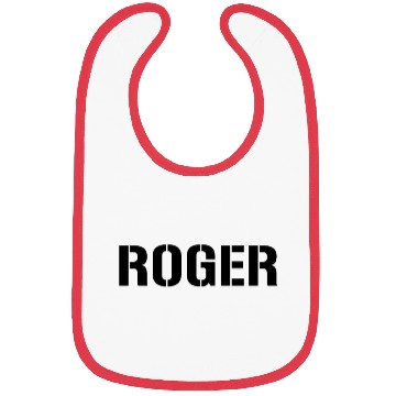 Discover Roger Military Veteran Slang Message Receivedmessa Bibs