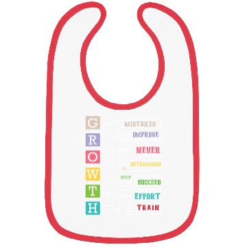 Discover Growth Mindset Positive School Classroom Teacher Bibs