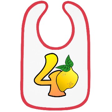 Discover 40th Birthday Lemon Bibs