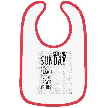 Discover Sunday Bibs